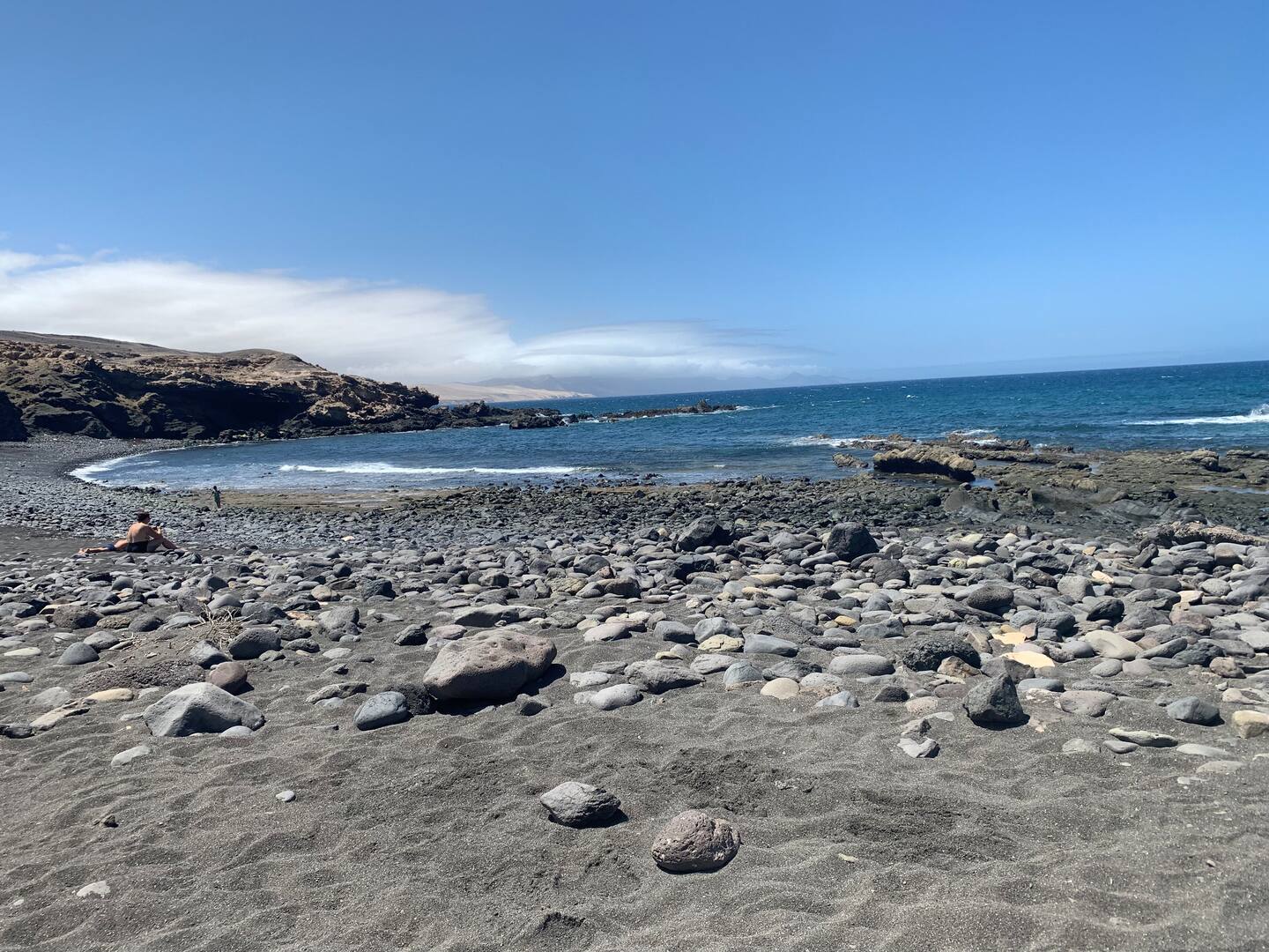 Quiet stony beaches nearby